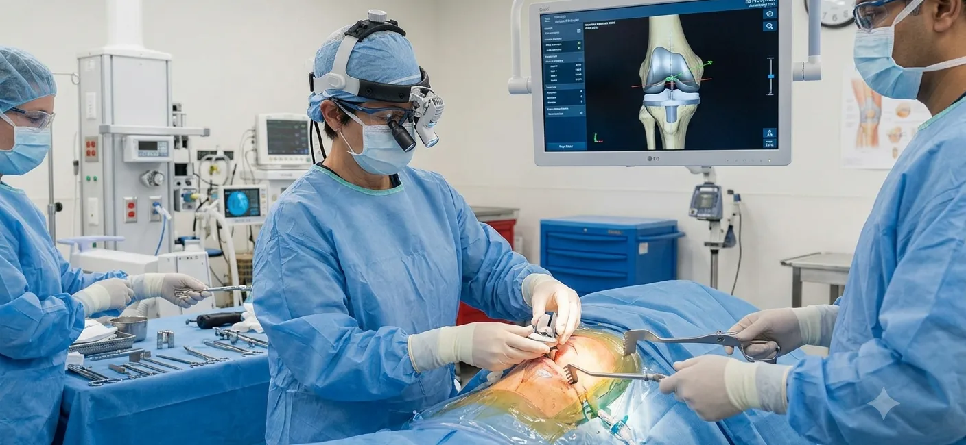 Total Knee Replacement procedure